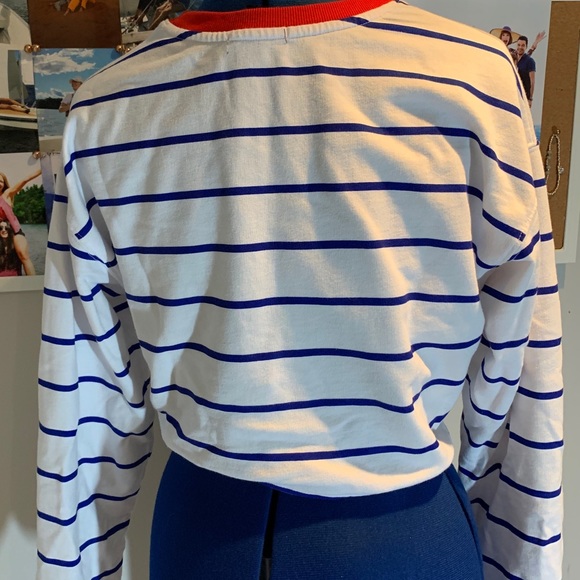 Sail Team Crop Top with Elastic - Picture 3 of 5